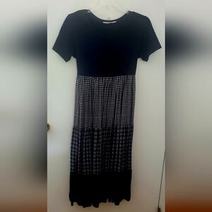 Black Buffalo Plaid Dress